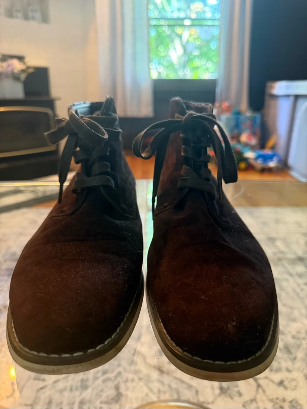 Men's Suede Chukka Boots in Dark Brown Classic Menswear Dark Academia 9